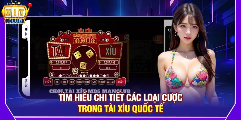 Tìm hiểu chi tiết các loại cược trong Tài xỉu quốc tế